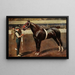 The gelding horse of M. Butler Kirkburn Toreador - Frederic Whiting — framed artwork on a wall