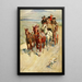 On the Road - Frederic Whiting — framed artwork on a wall