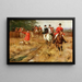 Vu par le coureur - Frederic Whiting — framed artwork on a wall