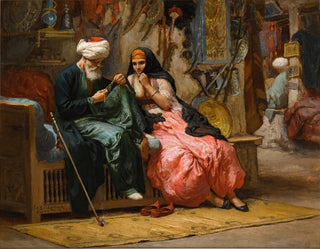 A precious jewel - Frederick Arthur Bridgman — artwork view