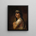 an Egyptian priest - Frederick Arthur Bridgman — framed artwork on a wall