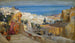 Arab women on a roof with Algiers in the distance - Frederick Arthur Bridgman — artwork view