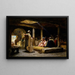 Café à Biskra, Algérie - Frederick Arthur Bridgman — framed artwork on a wall