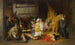 Carnival in Brittany - Frederick Arthur Bridgman — artwork view