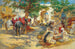 Chess Players in Biskra - Frederick Arthur Bridgman — artwork view