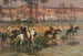 Franchissant le ruisseau, Algérie - Frederick Arthur Bridgman — artwork view