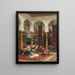 Moments d'inactivité - Frederick Arthur Bridgman — framed artwork on a wall