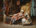 In the Tunisian souk - Frederick Arthur Bridgman — artwork view