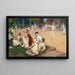 Tennis Club on Grass - Frederick Arthur Bridgman — framed artwork on a wall