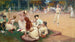 Tennis Club on Grass - Frederick Arthur Bridgman — artwork view