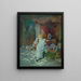 The Bazar - Frederick Arthur Bridgman — framed artwork on a wall