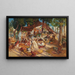 The Market - Frederick Arthur Bridgman — framed artwork on a wall
