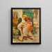Les Babouches - Frederick Arthur Bridgman — framed artwork on a wall