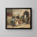 En route pour une balade à Constantine, Algérie - Frederick Arthur Bridgman — framed artwork on a wall