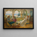 On the Terrace - Frederick Arthur Bridgman — framed artwork on a wall