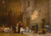 Prayer in the Cairo Mosque - Frederick Arthur Bridgman — artwork view