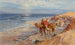 on the coast of Tangier Atlantic - Frederick Arthur Bridgman — artwork view