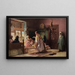 The Messenger - Frederick Arthur Bridgman — framed artwork on a wall