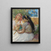 Two Young Algerians - Frederick Arthur Bridgman — framed artwork on a wall