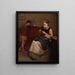 Sa seule paire - Frederick Bauhof — framed artwork on a wall