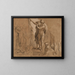 Saint Jean-Baptiste - Frederick Bloemaert — framed artwork on a wall