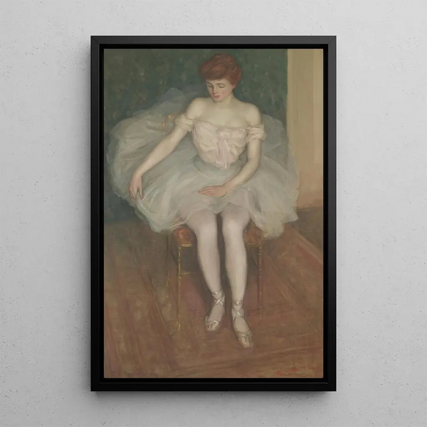 Dancer - Frederick Carl Frieseke — framed artwork on a wall