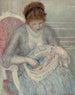 Girl with a Basket of Ribbons - Frederick Carl Frieseke — artwork view