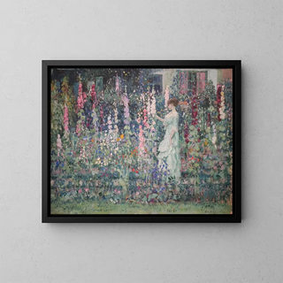 Althéas - Frederick Carl Frieseke — framed artwork on a wall