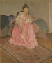 Lady in Pink - Frederick Carl Frieseke — artwork view