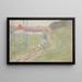 Leading the Sheep - Frederick Carl Frieseke — framed artwork on a wall