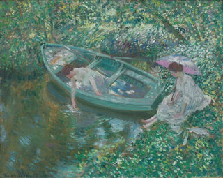 Repos à midi - Frederick Carl Frieseke — artwork view