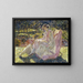 Sunbed - Frederick Carl Frieseke — framed artwork on a wall