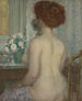 Woman at a Vanity - Frederick Carl Frieseke — artwork view