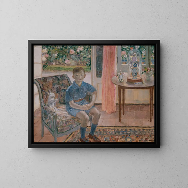 Youth - Frederick Carl Frieseke — framed artwork on a wall
