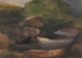 Trees and Rocky Stream - Frederick Christian Lewis the Elder — artwork view
