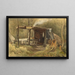 House Astor Painting - Frederick Frank Durand — framed artwork on a wall