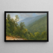 View at the Bottom of the Valley - Frederick Frank Durand — framed artwork on a wall