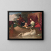 La reine Henriette Marie et ses enfants - Frederick Goodall — framed artwork on a wall
