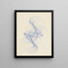Curve of the Pendulum - Frederick H. Evans — framed artwork on a wall