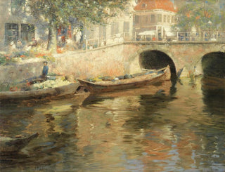 Pont à Alkmaar - Frederick Hall — artwork view