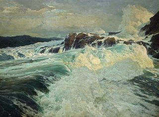 Ocean Wave Painting 1909 - Frederick Judd Waugh — artwork view