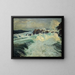 Ocean Wave Painting 1909 - Frederick Judd Waugh — framed artwork on a wall