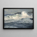 Vent du sud-ouest à St Ives - Frederick Judd Waugh — framed artwork on a wall