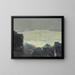 Surf et brouillard, Monhegan, Maine - Frederick Judd Waugh — framed artwork on a wall