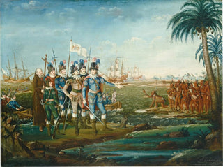 First Arrival of Christopher Columbus - Frederick Kemmelmeyer — artwork view