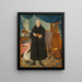 Martin Luther - Frederick Kemmelmeyer — framed artwork on a wall