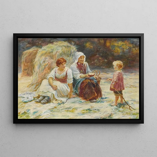 Repos de midi - Frederick Morgan — framed artwork on a wall
