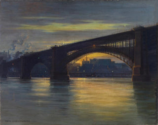 The Bridge - Frederick Oakes Sylvester — artwork view