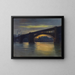 The Bridge - Frederick Oakes Sylvester — framed artwork on a wall