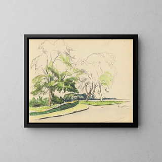 Sketchbook of Fred J. Porter 5 - Frederick Porter — framed artwork on a wall